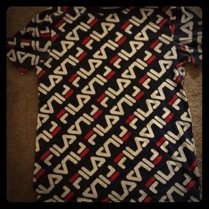 Men’s Fila print shirt